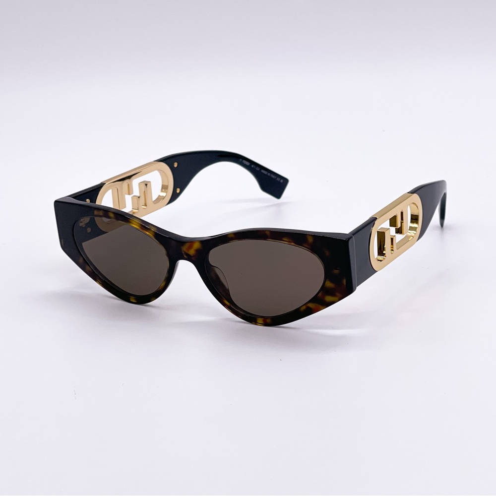 NEW FENDI FE40049I 52E NEW COLLECTION WOMEN’S SUNGLASSES FENDI FE 40049I - Picture 10 of 14